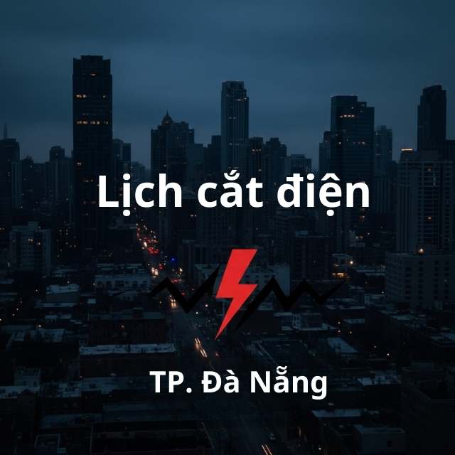 Lịch cúp điện Đà Nẵng