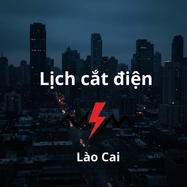 Lịch cúp điện Xã Mù Cang Chải - Hệ thống điện lực Việt Nam